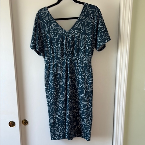 Pact Organic Cotton Blend Short Sleeve Dress S - Picture 1 of 8